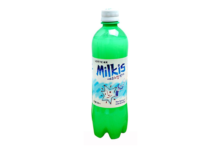 LOTTE MILKIS MILK SODA 500ML